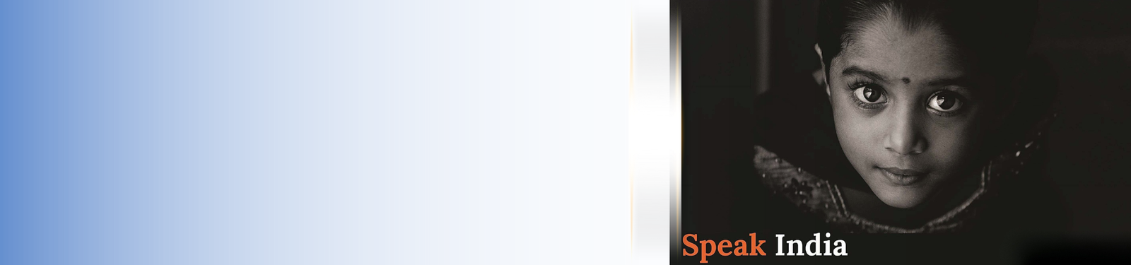 speak india Banner